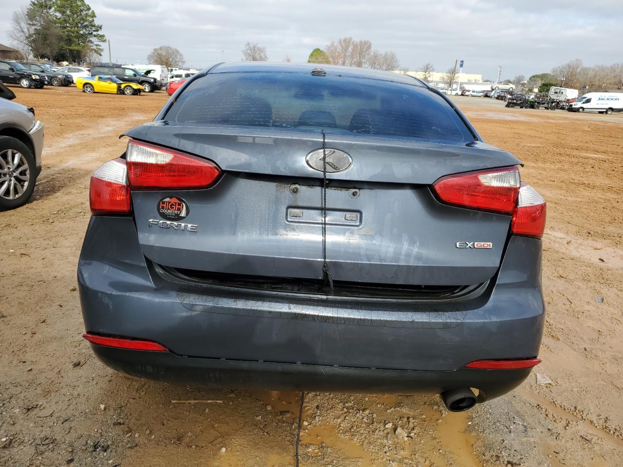 VIN KNAFX4A86E5047459 2014 KIA FORTE no.6