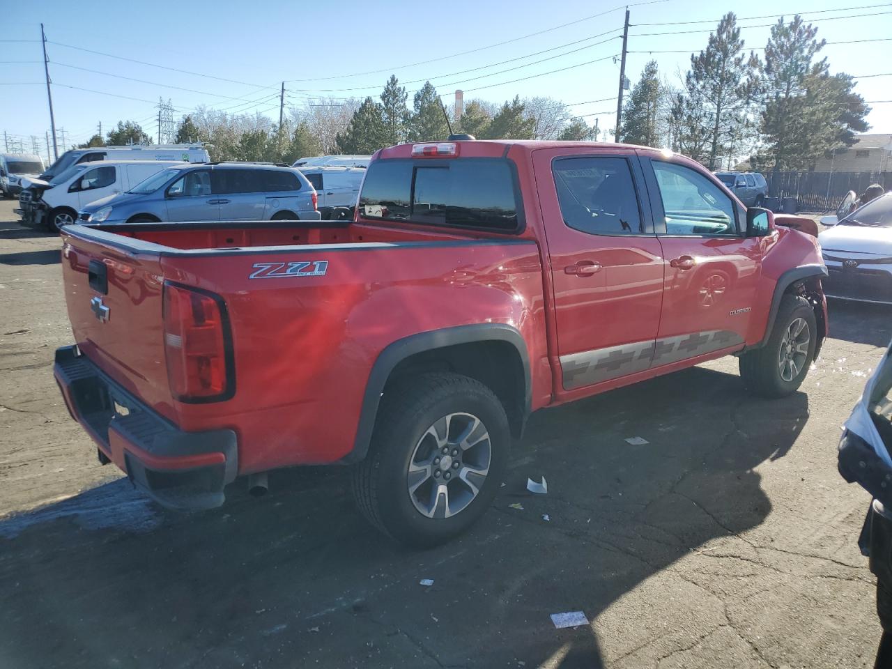 VIN 1GCGTDE3XG1182763 2016 CHEVROLET COLORADO no.3