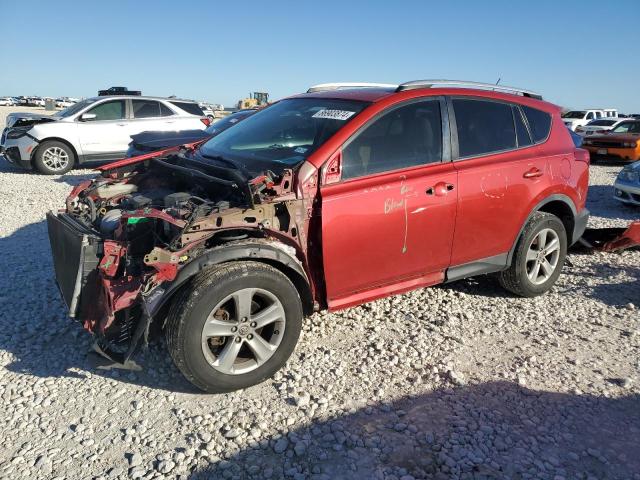  TOYOTA RAV4 2015 Czerwony