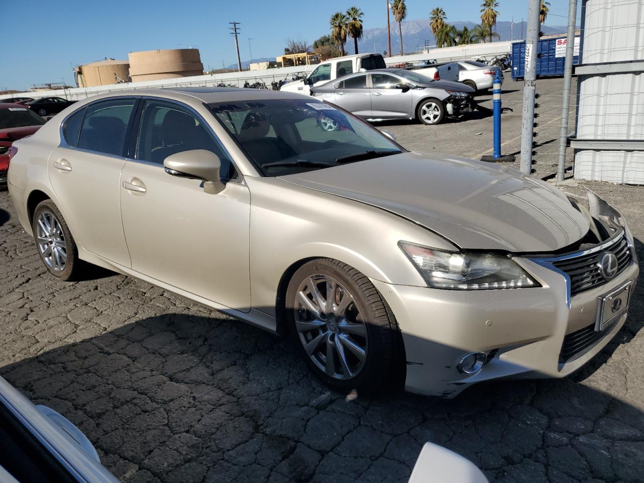 VIN JTHBE1BL7D5018784 2013 LEXUS GS350 no.4