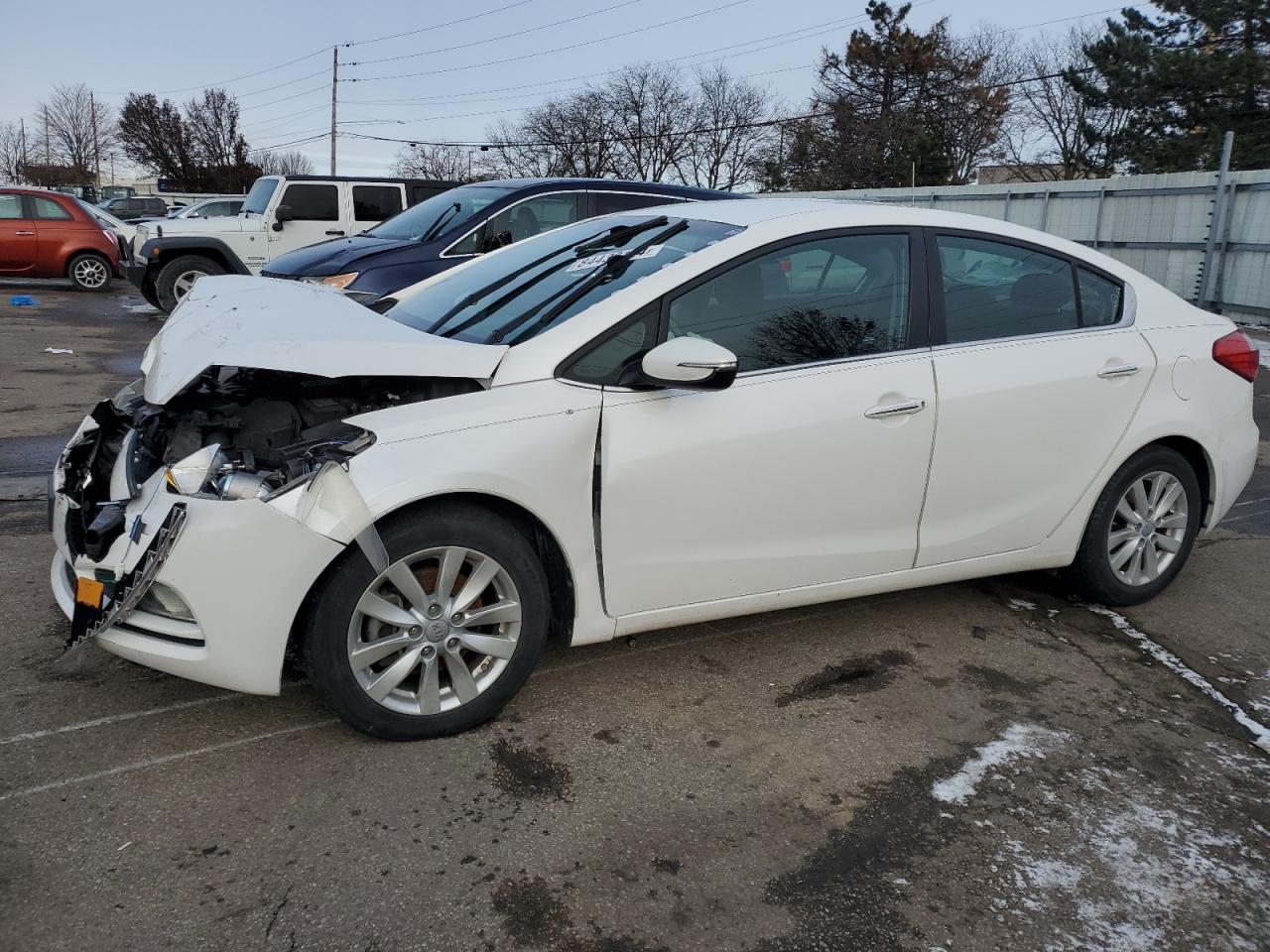 VIN KNAFX4A82E5162544 2014 KIA FORTE no.1