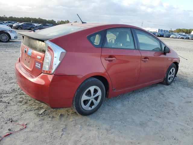  TOYOTA PRIUS 2013 Червоний