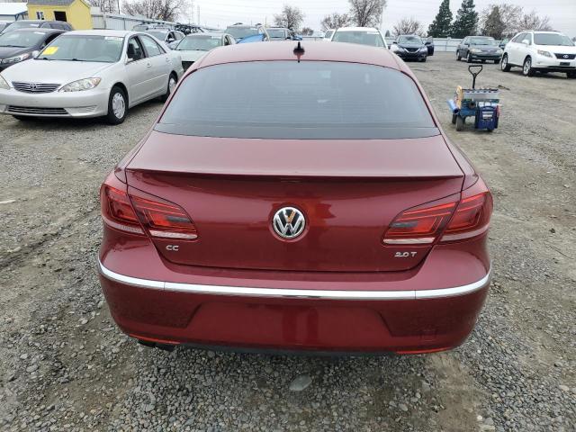 Седани VOLKSWAGEN CC 2014 Червоний