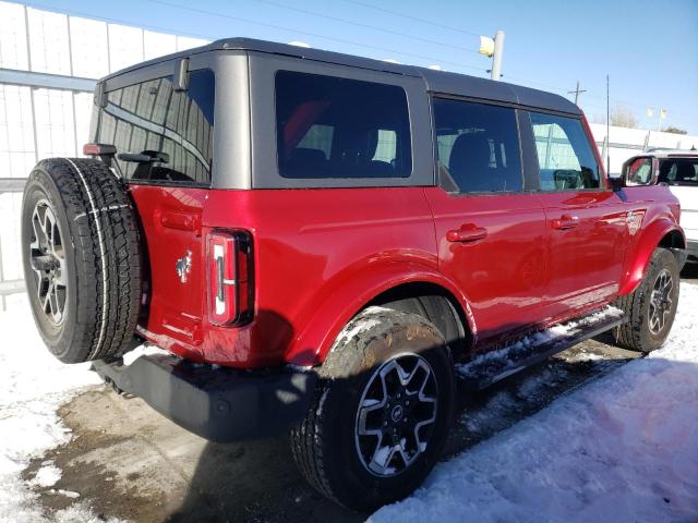  FORD BRONCO 2021 Красный