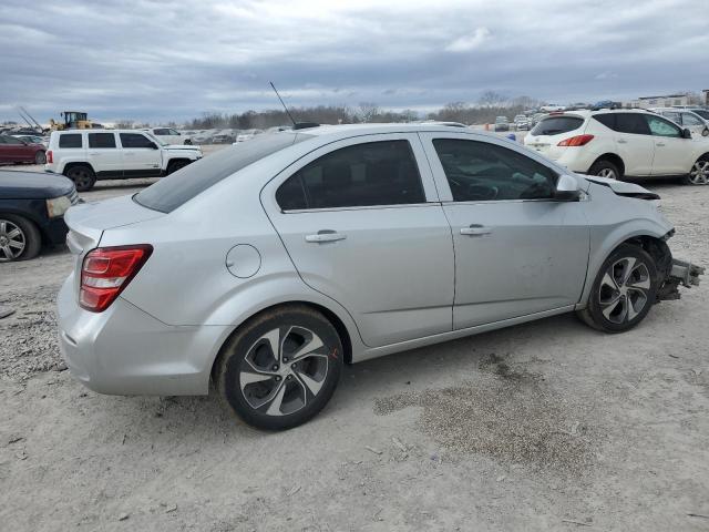  CHEVROLET SONIC 2018 Srebrny