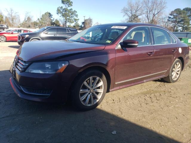 2013 Volkswagen Passat Sel