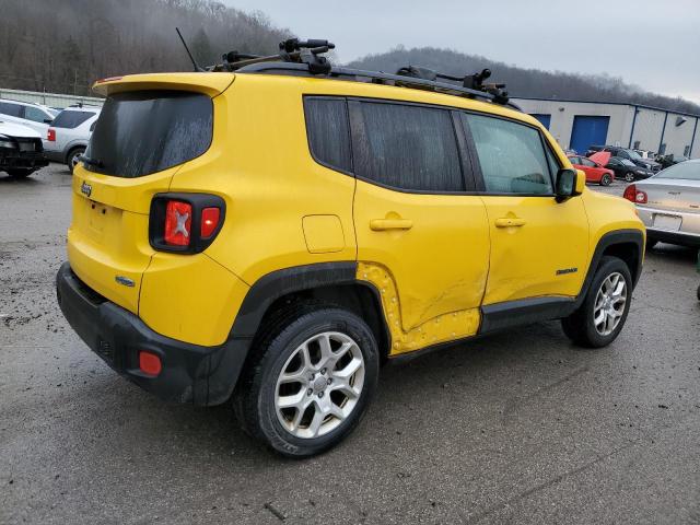  JEEP RENEGADE 2016 Желтый