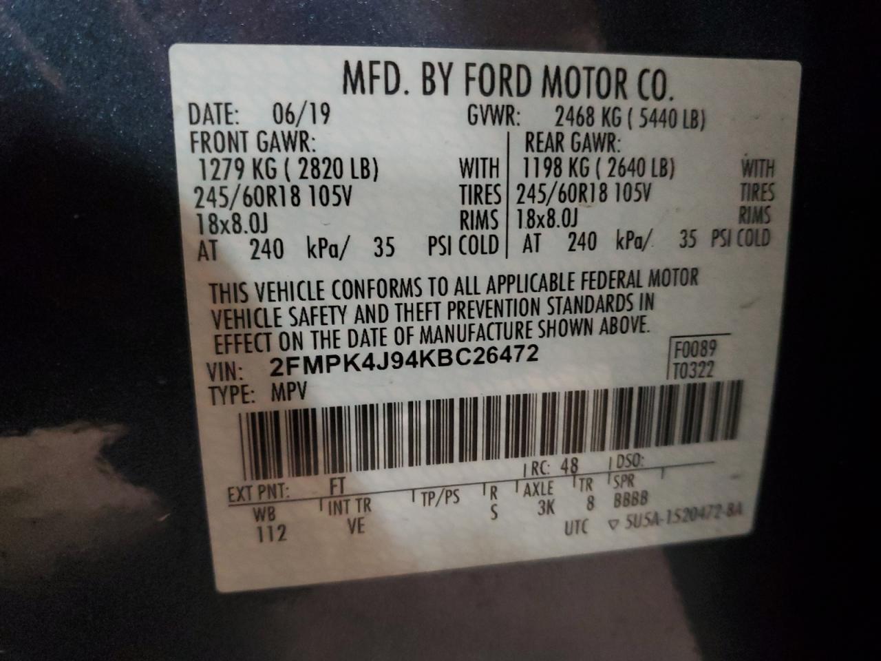 2019 Ford Edge - Image 14