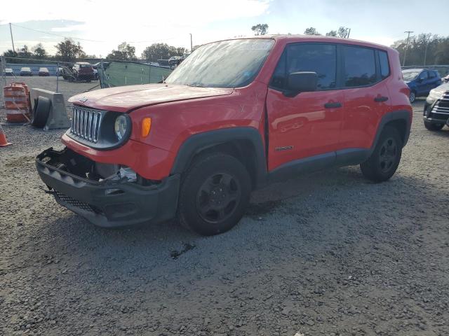  JEEP RENEGADE 2017 Czerwony