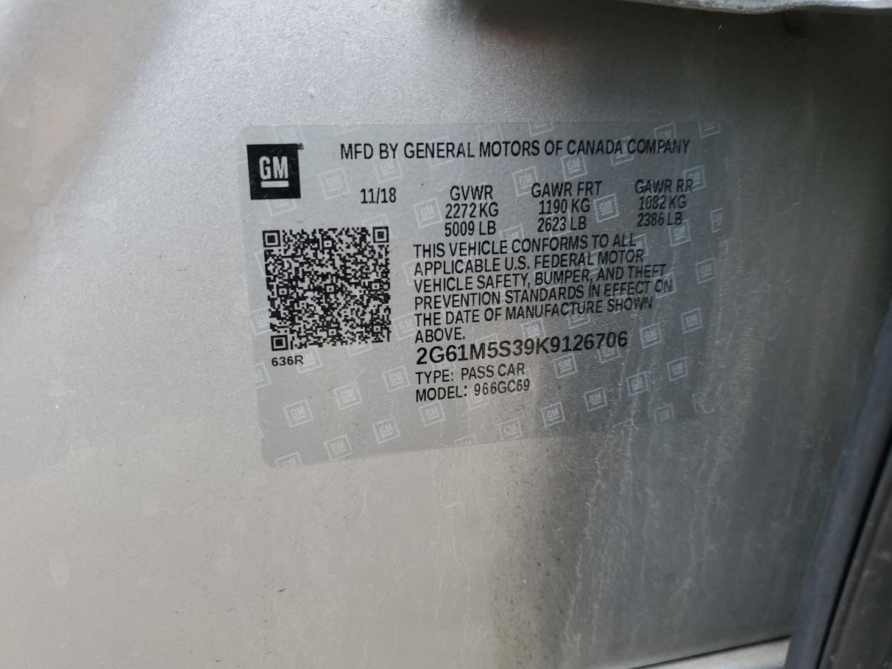 2019 Cadillac XTS - Image 12