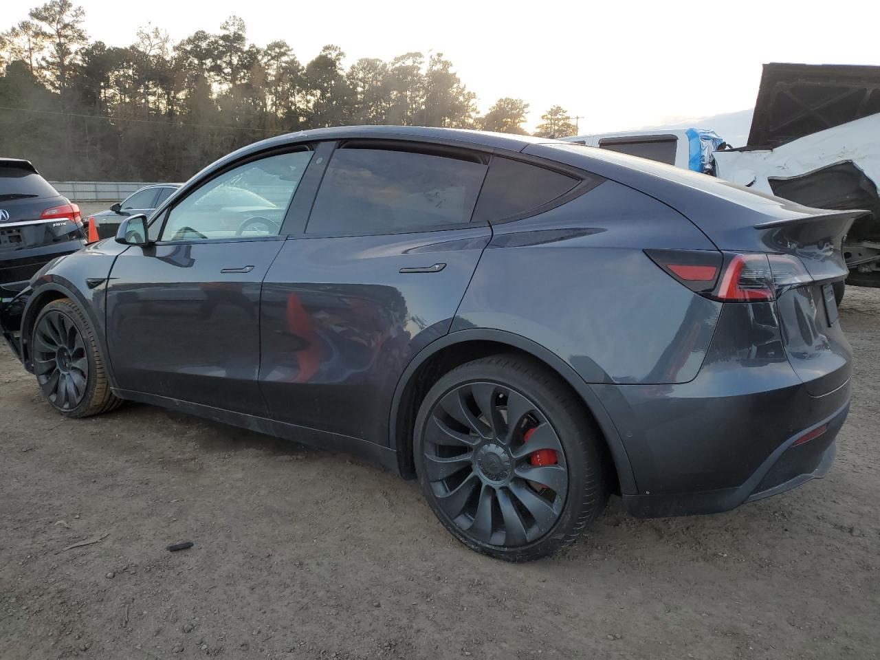 VIN 5YJYGDEF8LF051741 2020 TESLA MODEL Y no.2