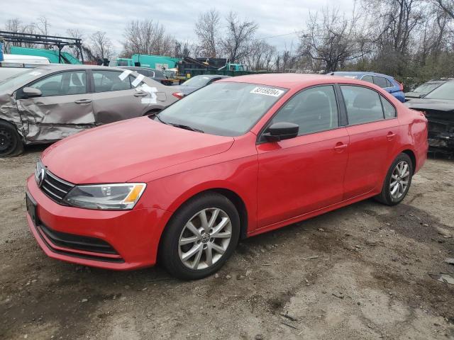 Sedans VOLKSWAGEN JETTA 2015 Red