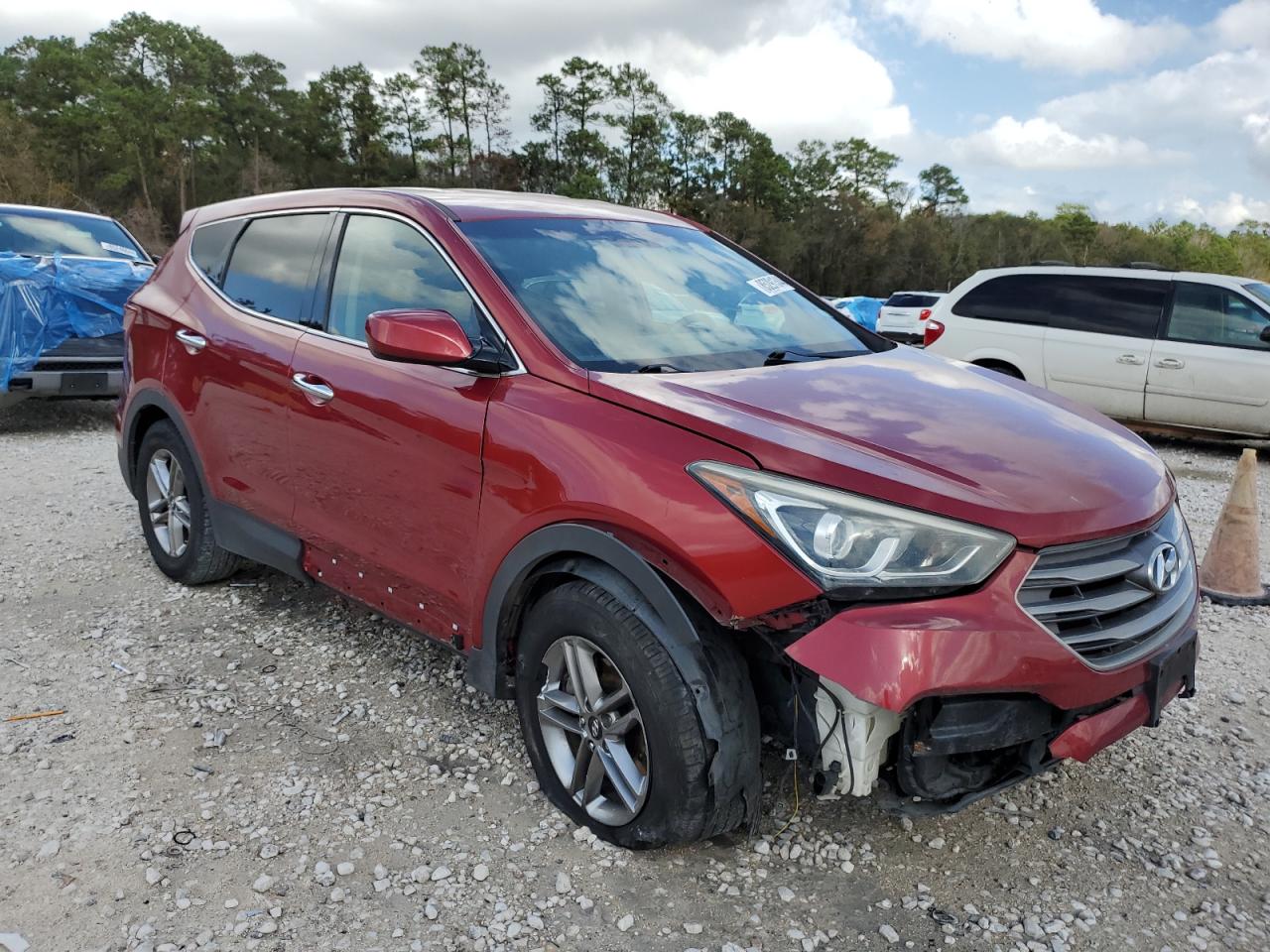 VIN 5XYZT3LB9JG539189 2018 HYUNDAI SANTA FE no.4