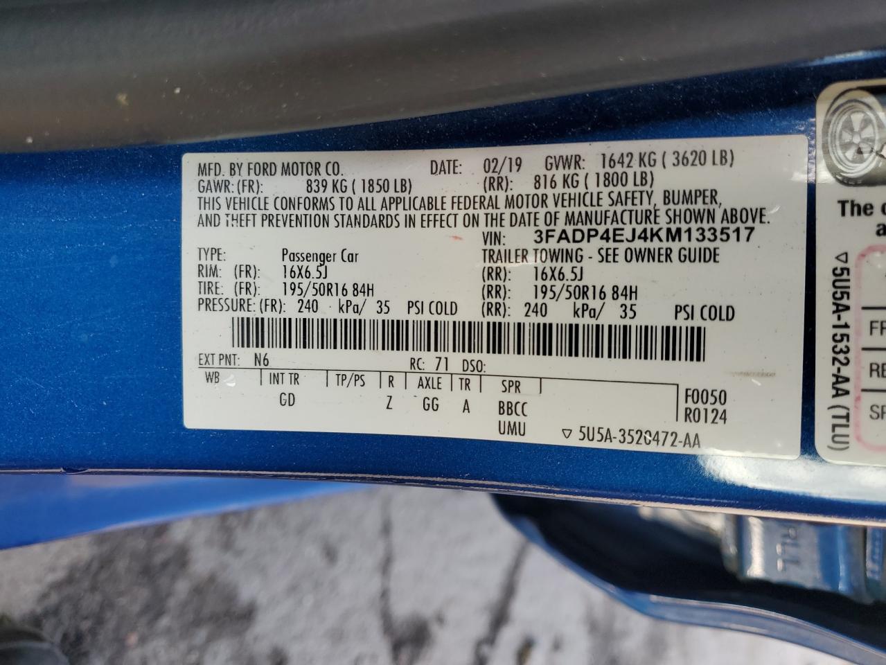 2019 Ford Fiesta - Image 13