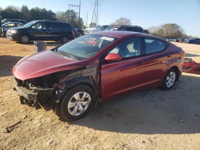  HYUNDAI ELANTRA 2016 Czerwony