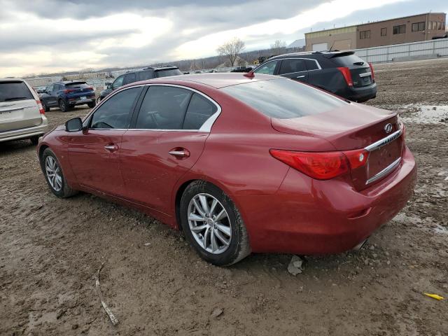  INFINITI Q50 2015 Red