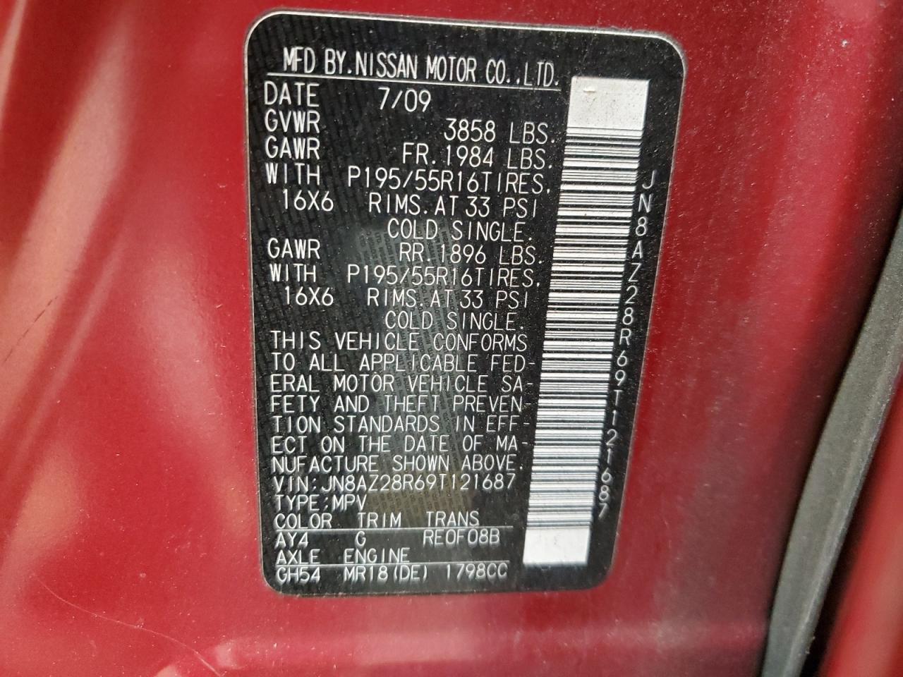 2009 Nissan Cube - Image 12