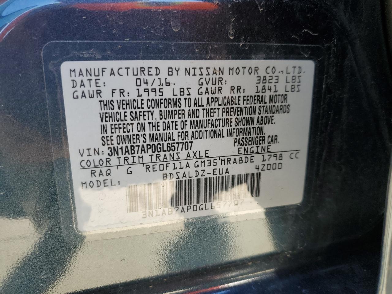 2016 Nissan Sentra - Image 14