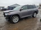 2013 Toyota Highlander Hybrid Limited for Sale in Portland, MI - Front End