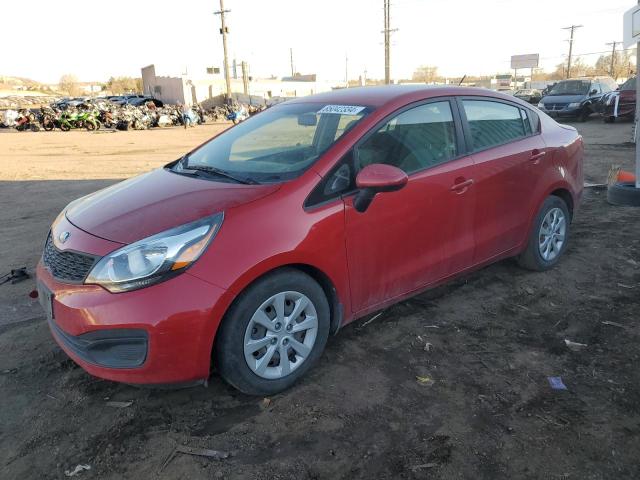 Sedans KIA RIO 2015 Czerwony