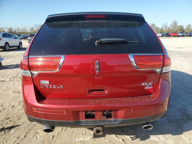  LINCOLN MKX 2014 Красный