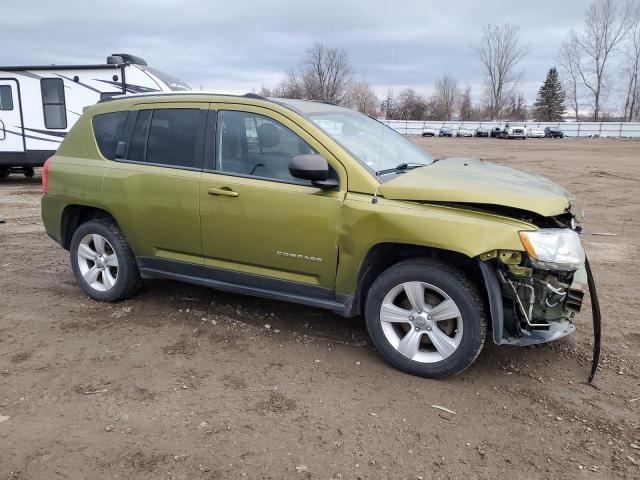 Паркетники JEEP COMPASS 2012 Зеленый