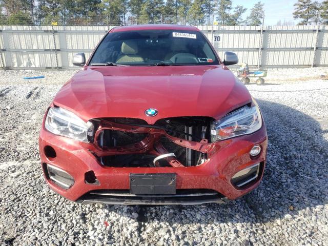  BMW X6 2017 Red