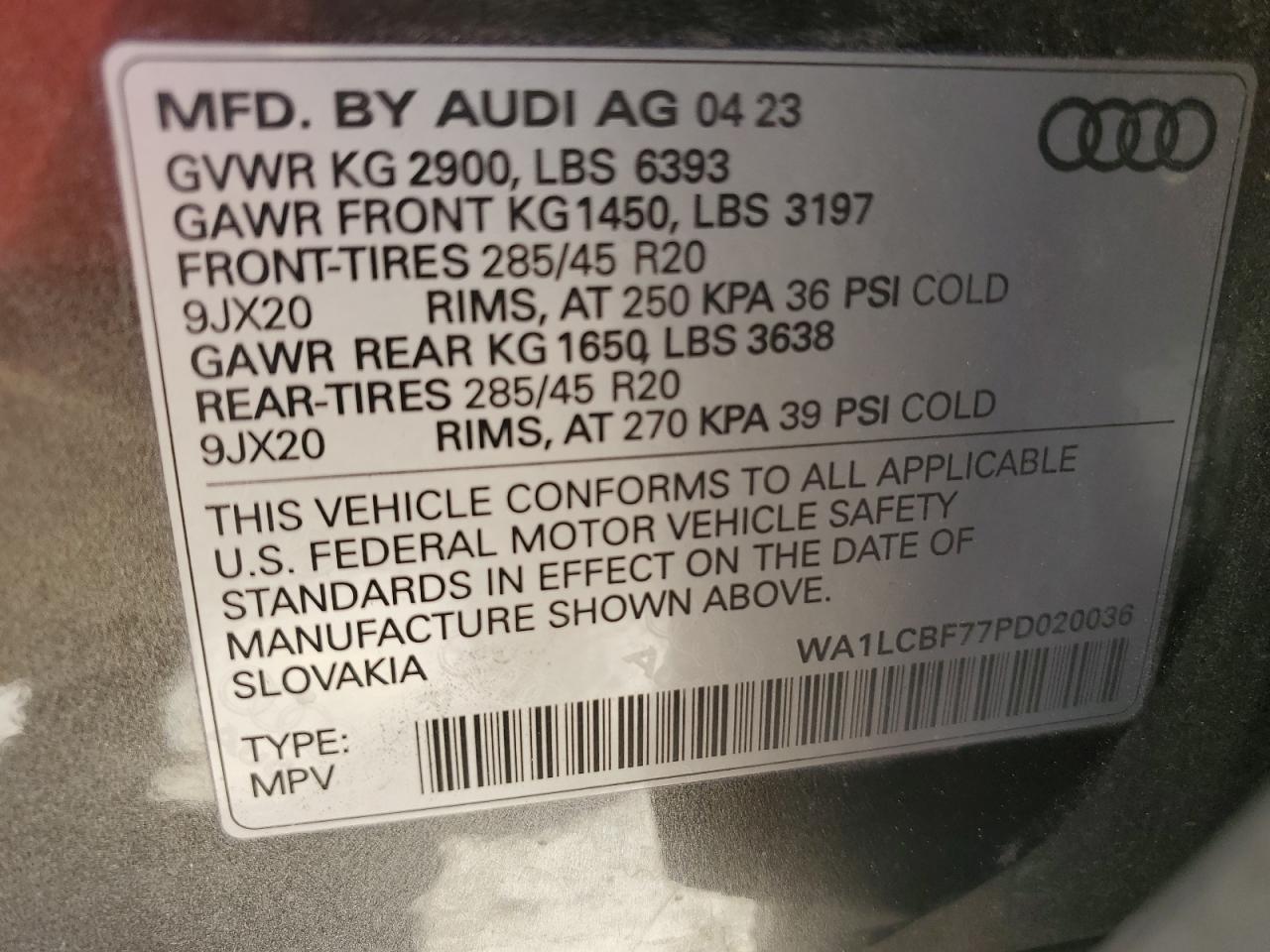 Фото: WA1LCBF77PD020036 - 14