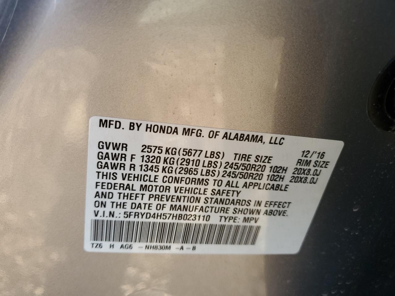 2017 Acura MDX - Image 13
