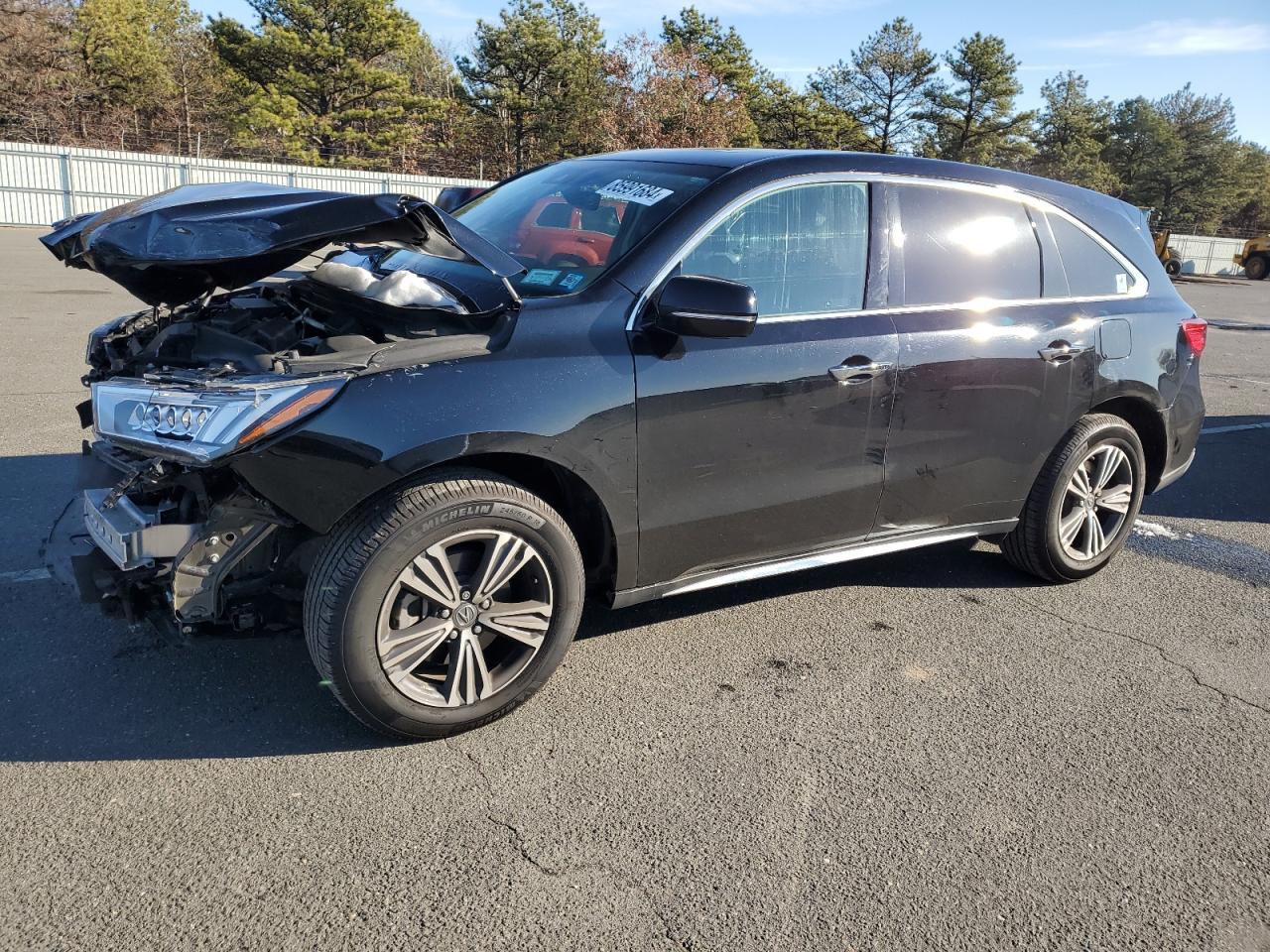 VIN 5J8YD4H30KL017865 2019 ACURA MDX no.1