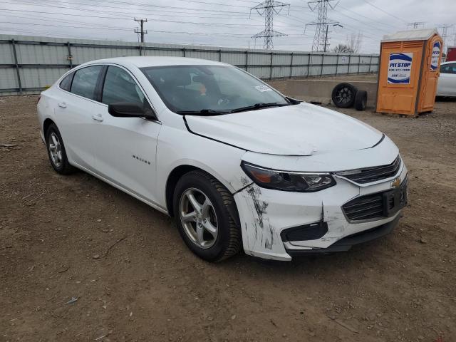  CHEVROLET MALIBU 2017 White