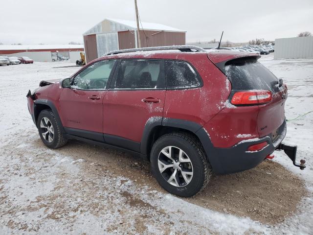  JEEP CHEROKEE 2017 Червоний