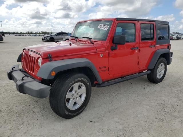  JEEP WRANGLER 2018 Czerwony