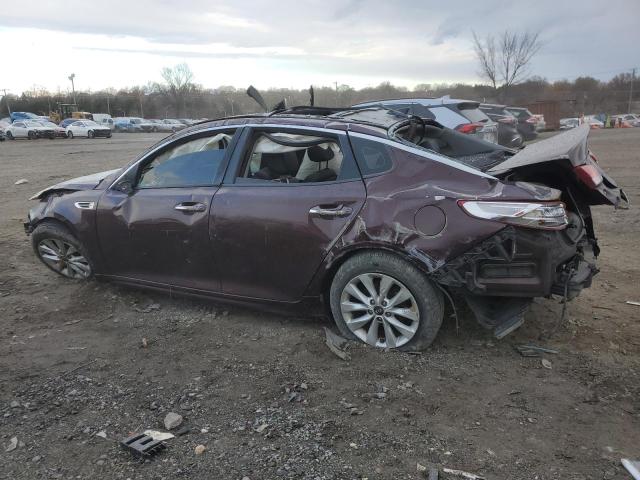  KIA OPTIMA 2016 Maroon
