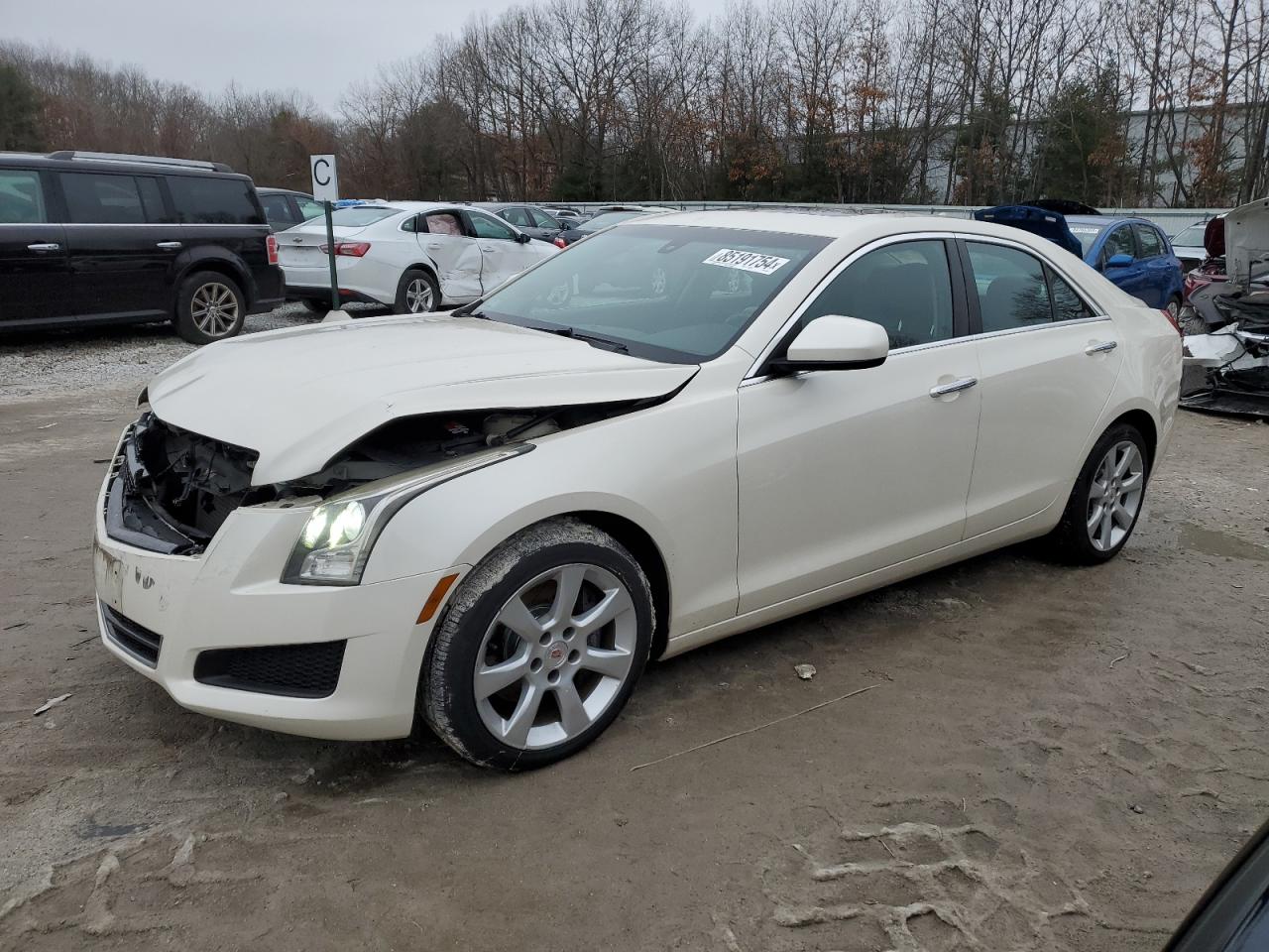 VIN 1G6AG5RX6E0106296 2014 CADILLAC ATS no.1