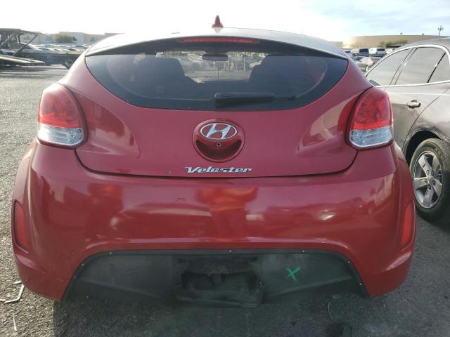  HYUNDAI VELOSTER 2016 Red