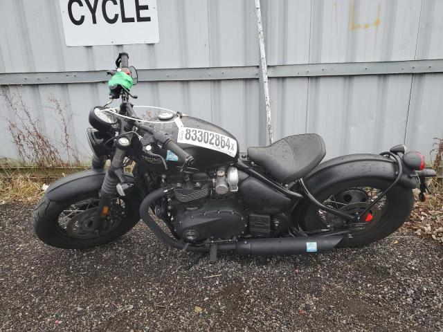 2019 TRIUMPH MOTORCYCLE BONNEVILLE BOBBER BLACK