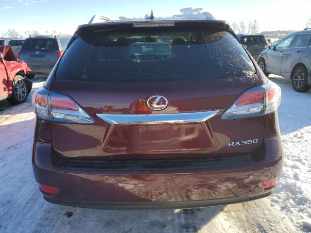 Parquets LEXUS RX350 2015 Czerwony