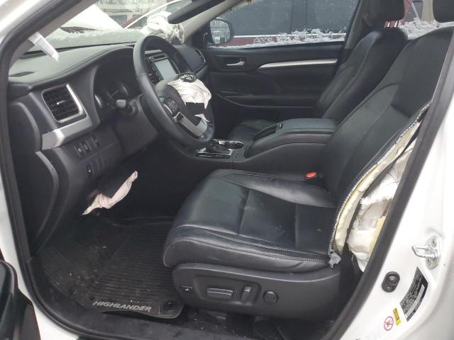  TOYOTA HIGHLANDER 2018 White