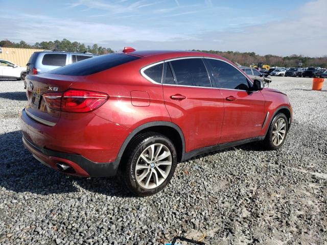  BMW X6 2017 Red