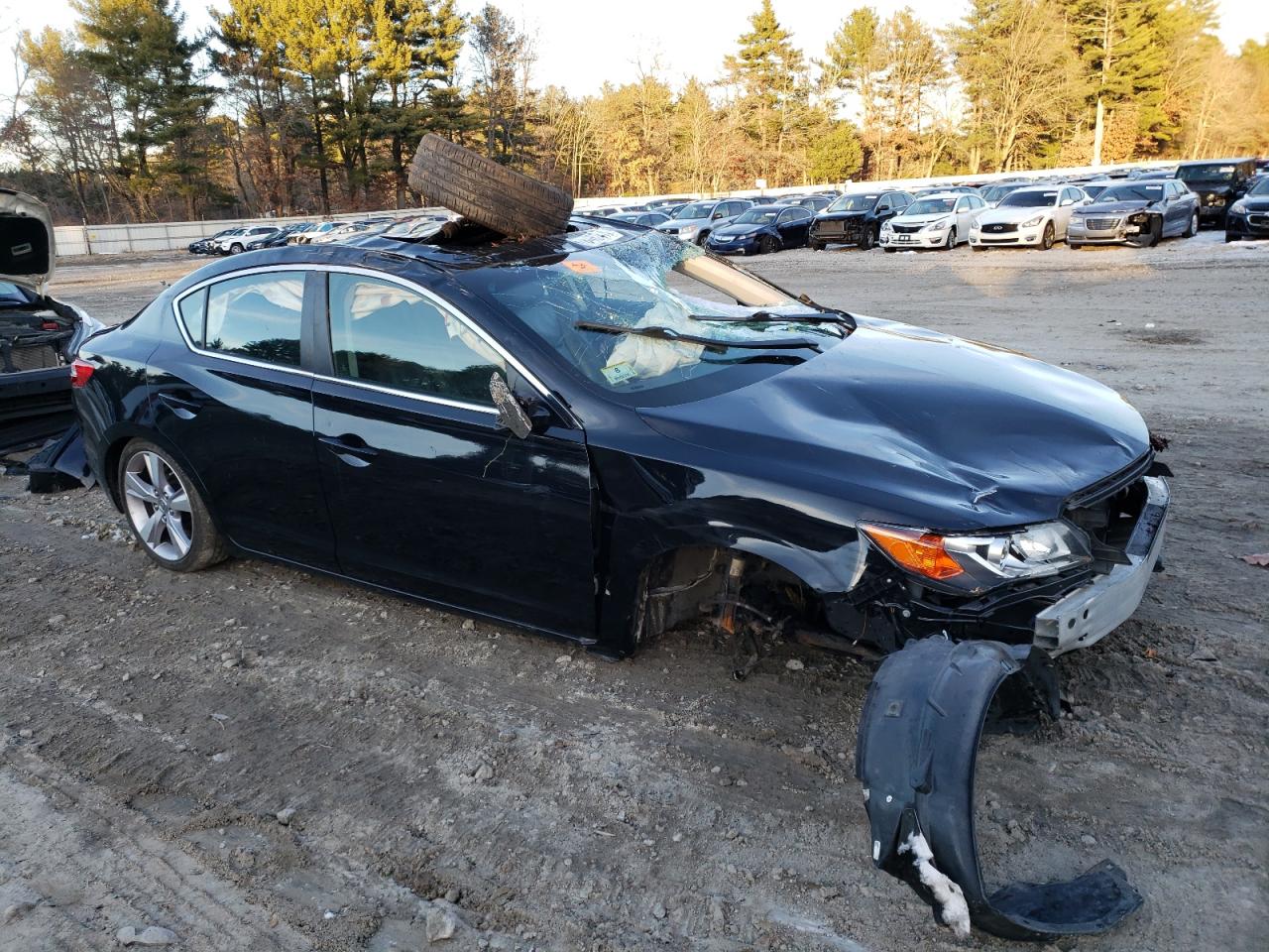 VIN 19VDE1F76EE012853 2014 ACURA ILX no.4