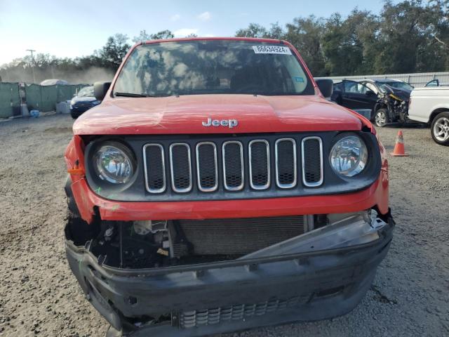  JEEP RENEGADE 2017 Czerwony