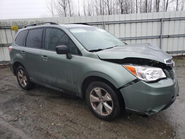  SUBARU FORESTER 2015 Zielony