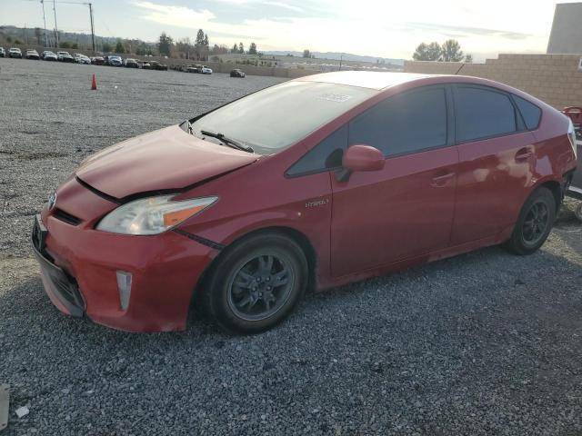  TOYOTA PRIUS 2013 Red