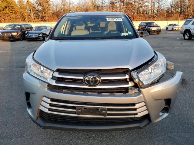  TOYOTA HIGHLANDER 2018 Silver