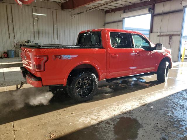 Pickups FORD F-150 2015 Czerwony