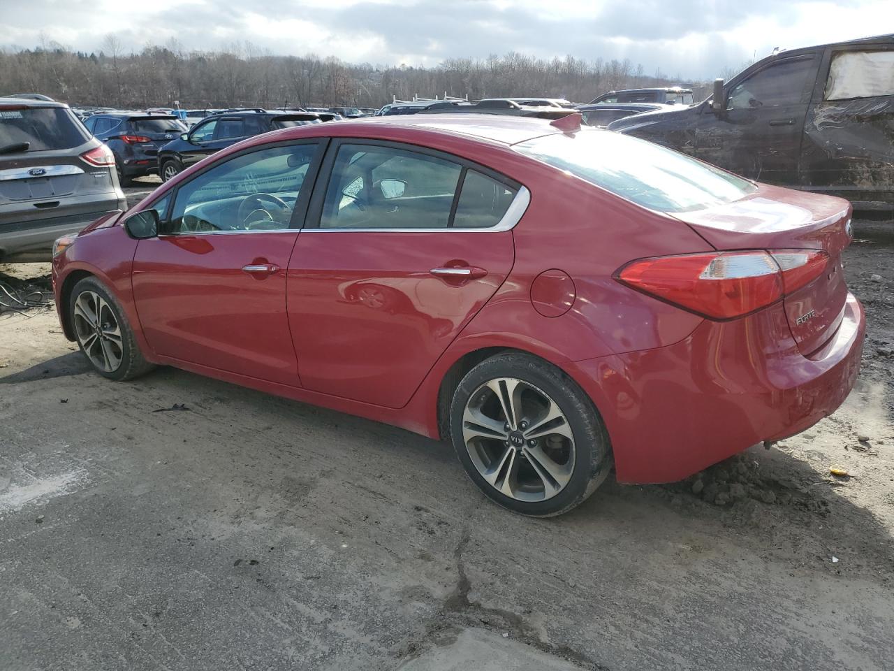 VIN KNAFX4A88G5613690 2016 KIA FORTE no.2