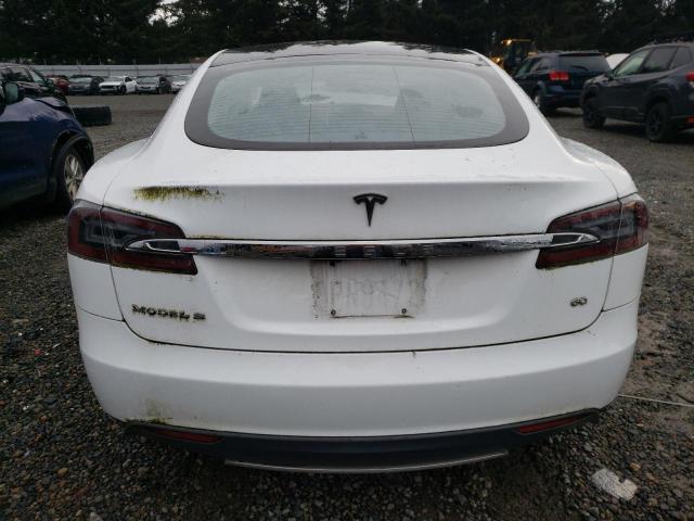  TESLA MODEL S 2013 Білий