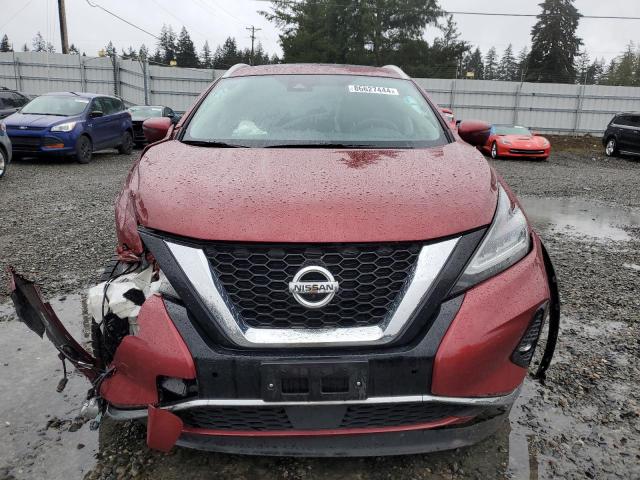  NISSAN MURANO 2019 Czerwony