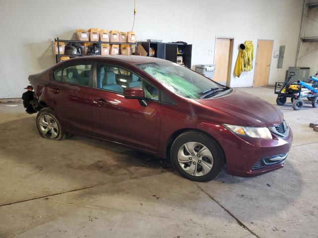  HONDA CIVIC 2015 Burgundy